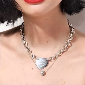 Tiffany & Co. Return to Tiffany Heart Tag Choker